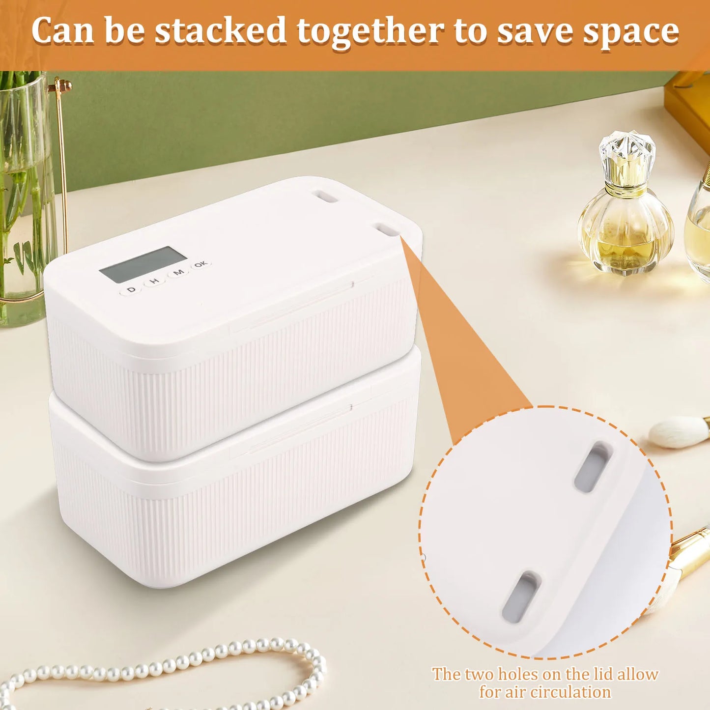 Timed Phone Lock Box with Timer Self-Control Lockable Storage Box to Unplug From Phones Video Games Social Media Snacks Peaceful Pleasures Health and Wellness