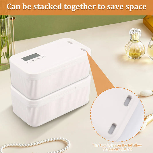 Timed Phone Lock Box with Timer Self-Control Lockable Storage Box to Unplug From Phones Video Games Social Media Snacks Peaceful Pleasures Health and Wellness