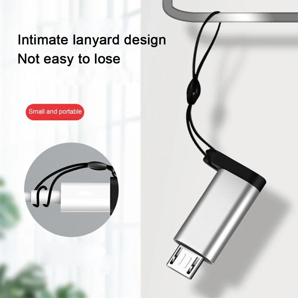 Type-C to Micro USB OTG Adapter | Data & Charging Converter