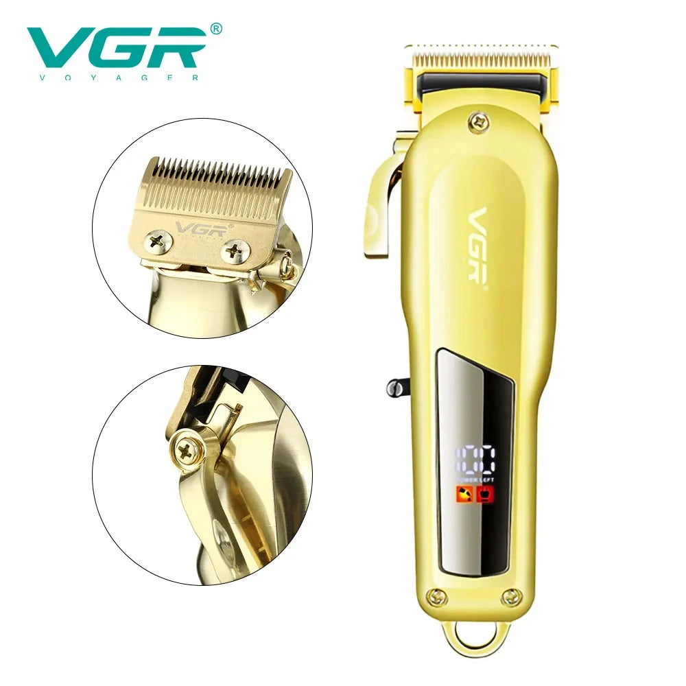 VGR Hair Clipper Hair Trimmer for Men Hair Cutting Machine Beard Trimmer Profesional Cordless Haircut Machine Rechargeable V-278 Peaceful Pleasures Health and Wellness