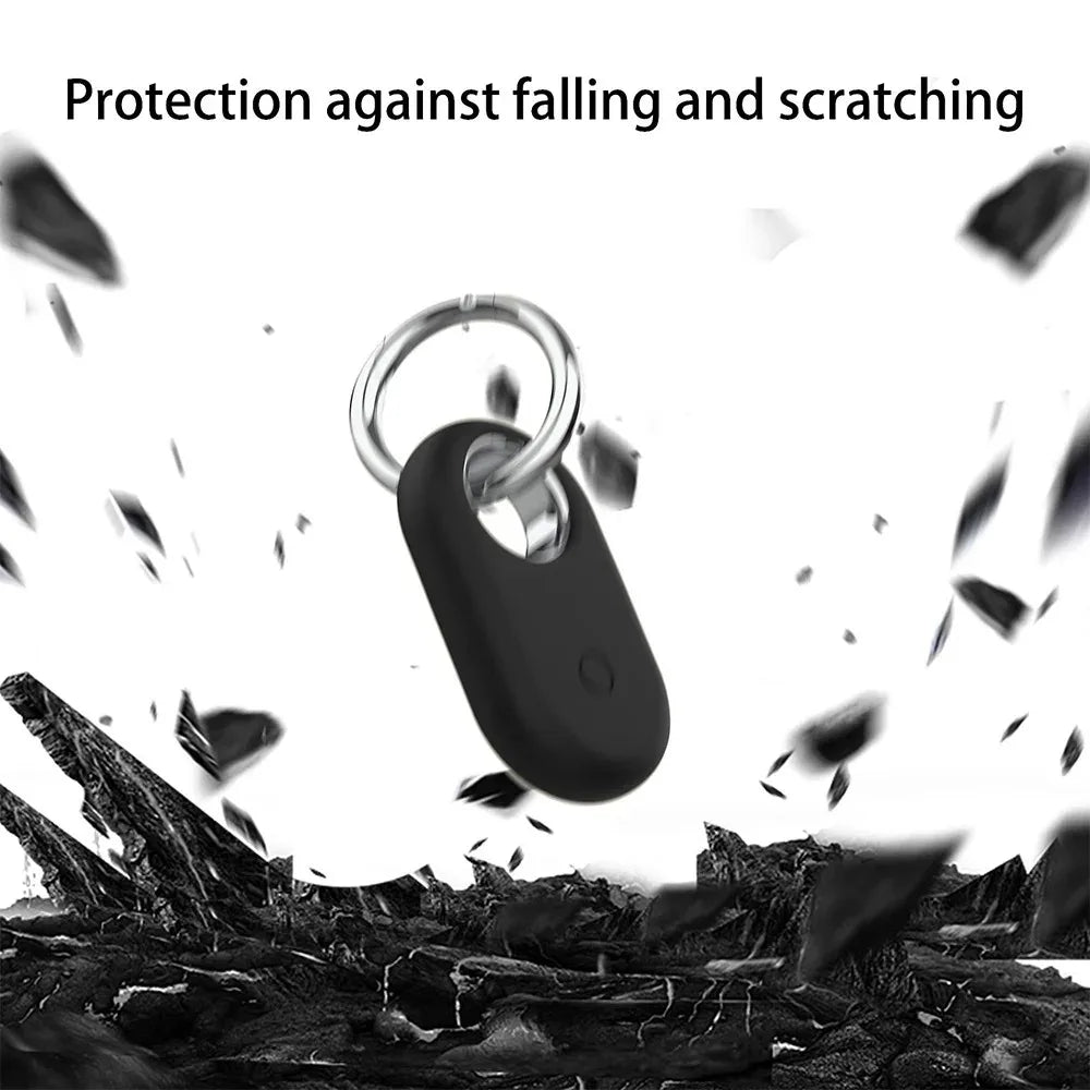 For Galaxy SmartTag 2 Silicone Protective Case, Keychain Anti-Scratch Protective Skin Cover For Smart Tag Tracker Holder Peaceful Pleasures Health and Wellness