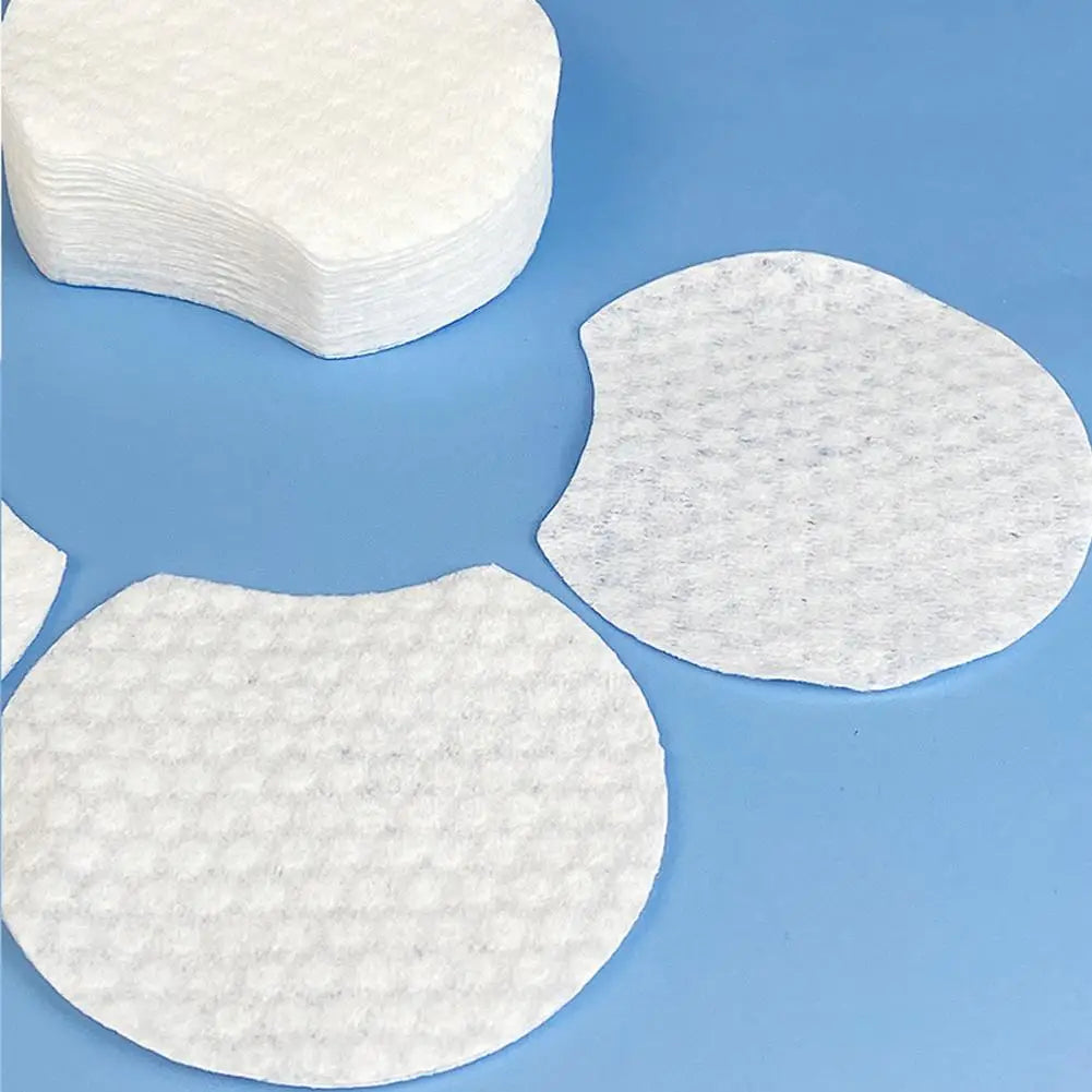 300/600PCS Facial Puff Cotton Pads Disposable Makeup Accessories Oval Cleaning Wipes Clean Skin Care Wash Pads Peaceful Pleasures Health and Wellness