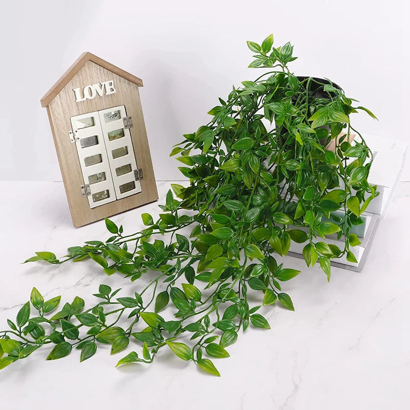 Artificial Ivy Wall Hanging Plant with Pot | Home Wedding Decor