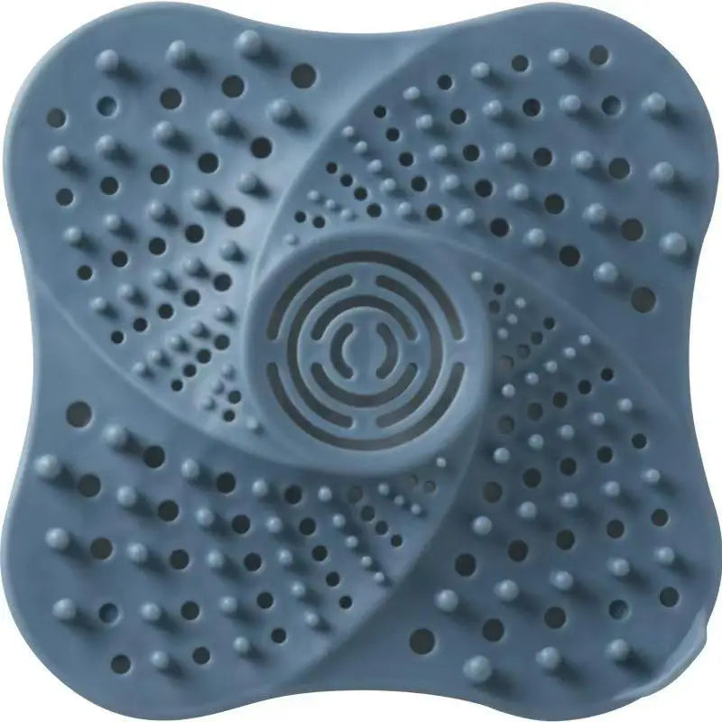 Silicone Shower Drain Hair Catcher & Floor Drain Strainer Cover Drain Hair Catcher Peaceful Pleasures Health and Wellness F