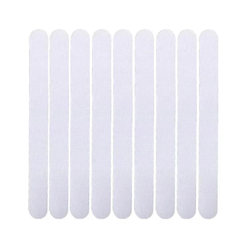 Non-Slip Shower & Bath Strips | Clear PVC Anti-Slip Stickers