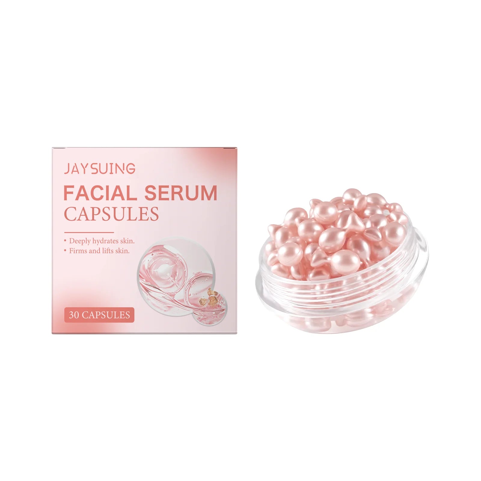 Retinol Face Essence Capsule for Skin Firming & Moisturizing Peaceful Pleasures Health and Wellness 30 CAPSULES 30 CAPSULES