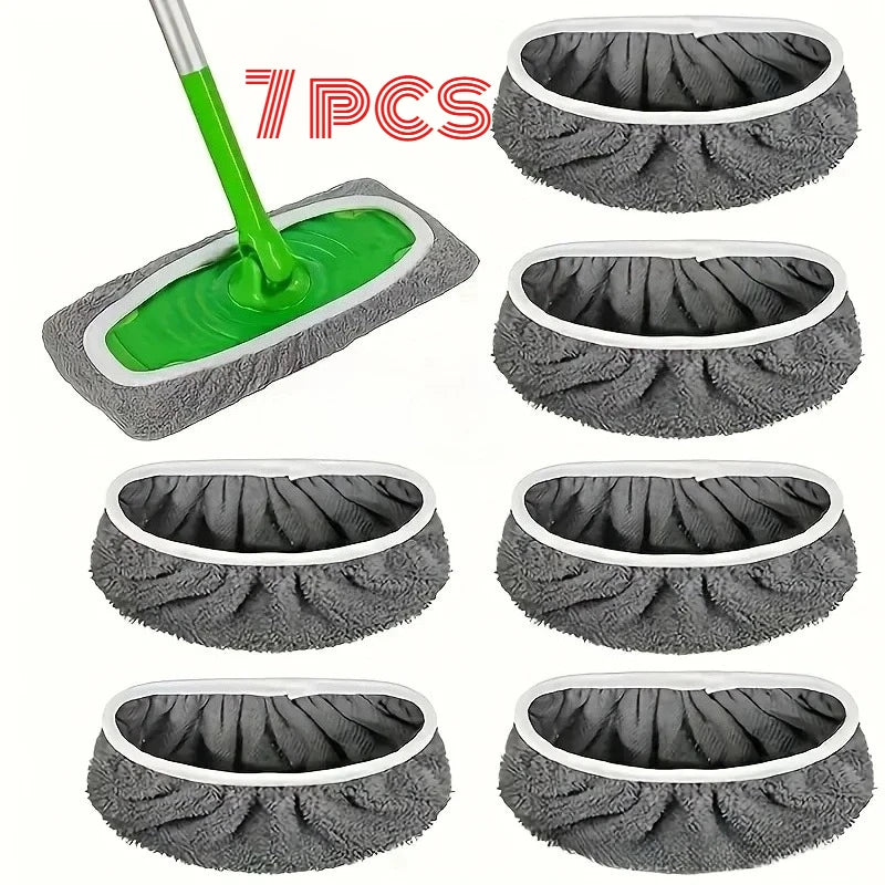 Reusable Microfiber Mop Pads 4/7 Pack – High Absorption