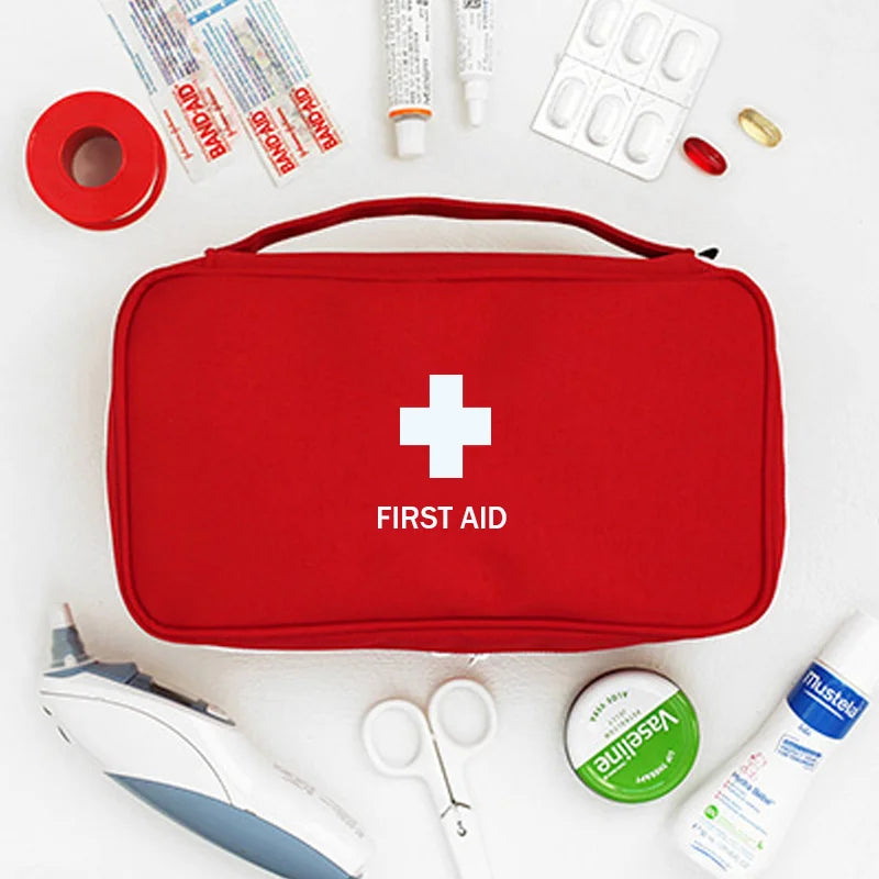 Compact First Aid Kit Bag | Waterproof Emergency Survival Tote