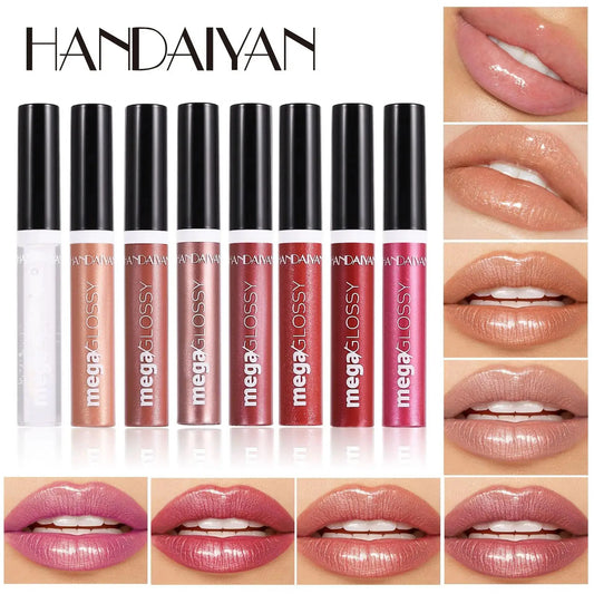 Handaiyan High Shine Lip Gloss – Mirror Finish, 7 Shades Lip Gloss Oasis Select