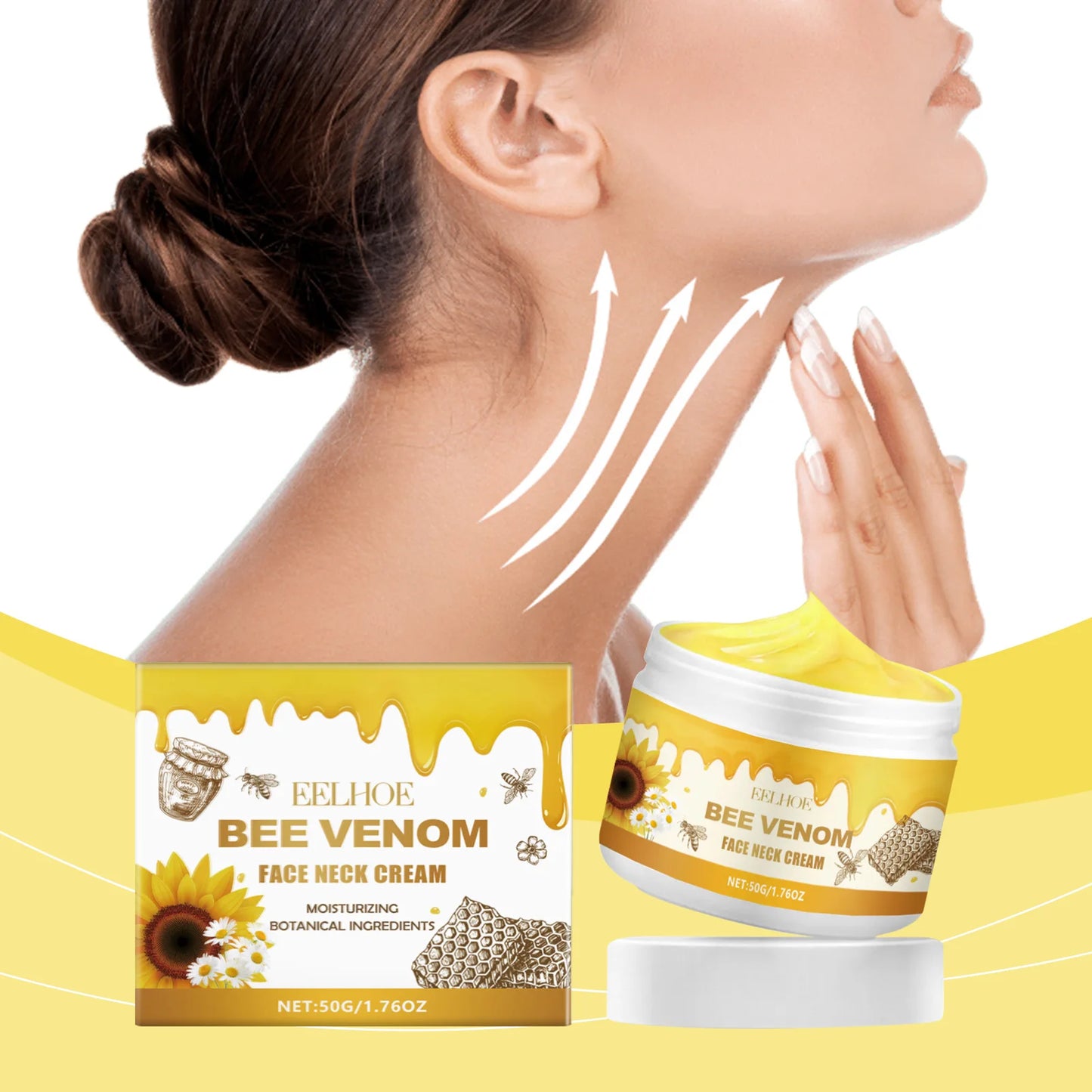 EELHOE Bee Venom Firming Neck & Face Cream 50g