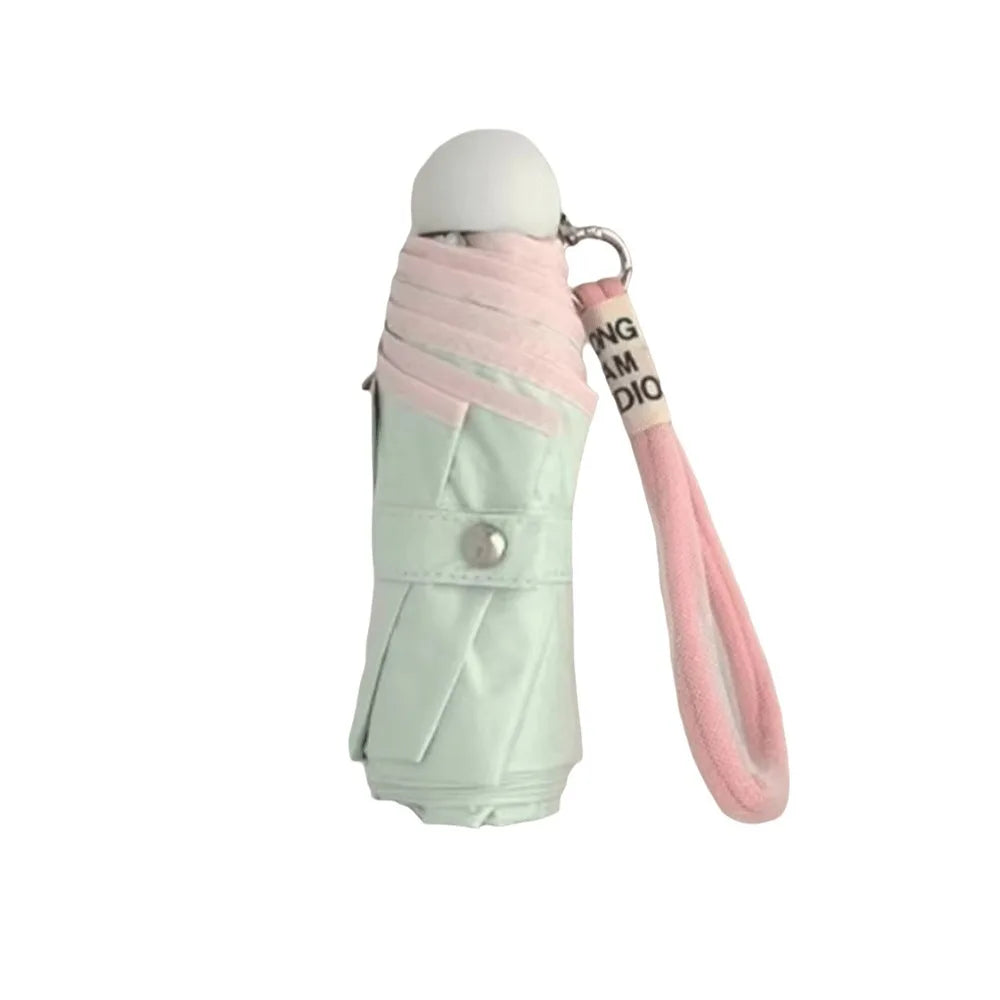 UV Protection Foldable Umbrella – Compact, Windproof, Dual Use