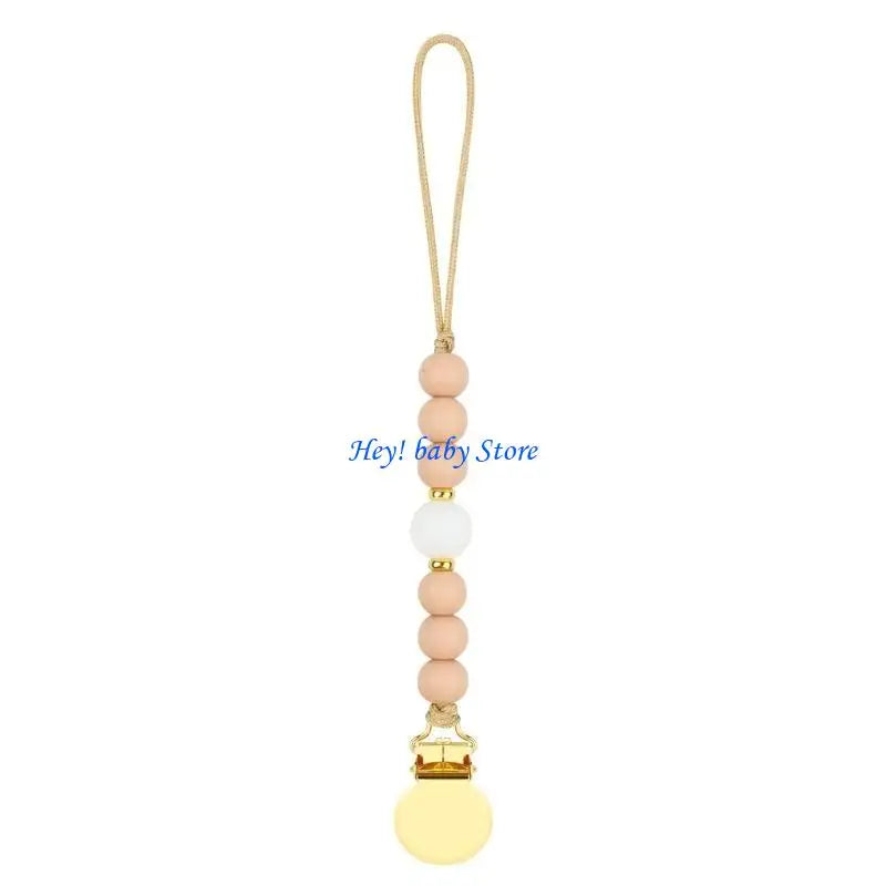 Non-Toxic Silicone Baby Pacifier Clip | Safe Holder 0–24M
