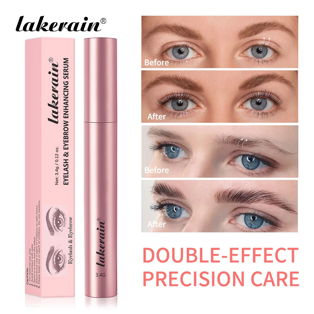 Eyelash Eyebrow Enhancing Serum Fast Absorption Creates Natural Eyebrow Hydrogel Texture Nourish Eyebrow Strengthen Eyelashes Peaceful Pleasures Health and Wellness