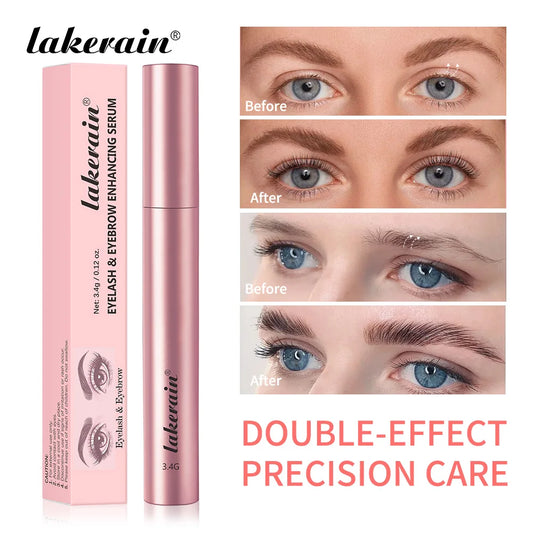 Eyelash Eyebrow Enhancing Serum Fast Absorption Creates Natural Eyebrow Hydrogel Texture Nourish Eyebrow Strengthen Eyelashes Peaceful Pleasures Health and Wellness