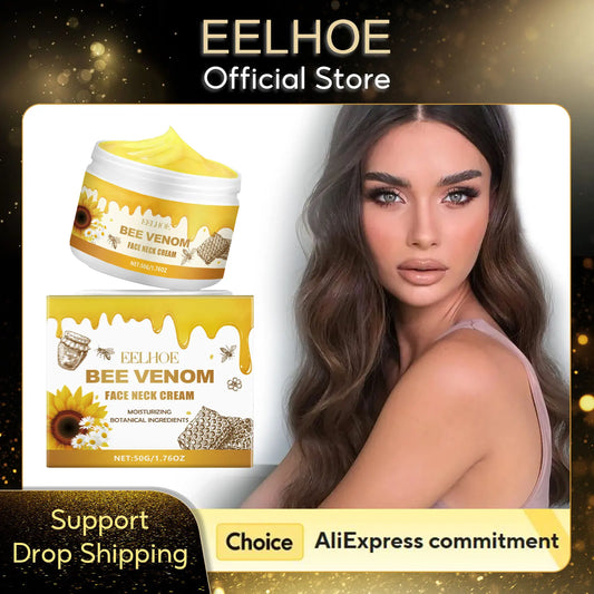 EELHOE Bee Venom Firming Neck & Face Cream 50g Neck Firming Cream Peaceful Pleasures Health and Wellness Default Title