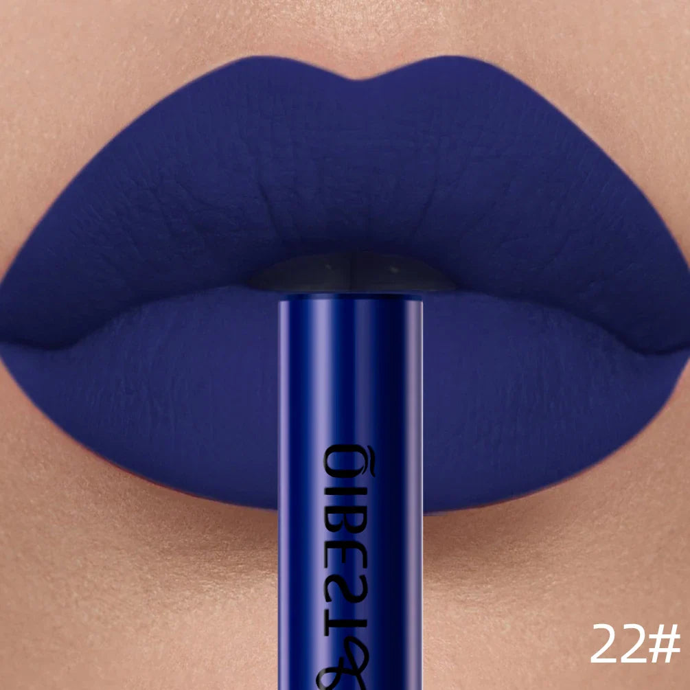 QIBEST Matte Liquid Lipstick – Long-Lasting Velvet Lip Gloss