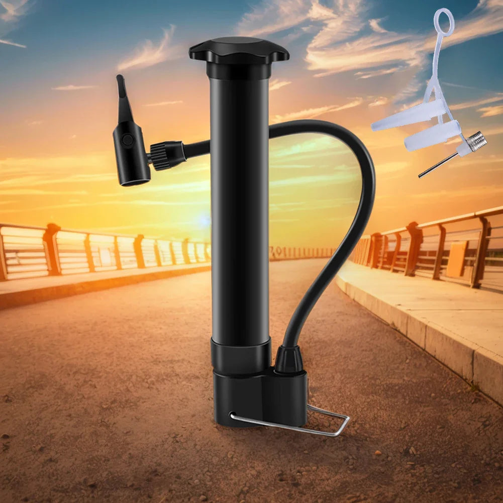 80PSI MTB Bicycle Pump – Schrader Valve Lightweight Inflator