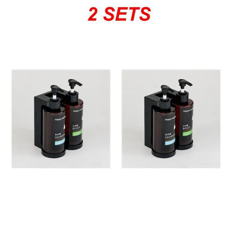 Wall Mounted Soap Dispenser Set – Shampoo, Gel & Hand Soap