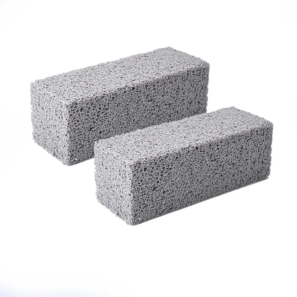 1pc BBQ Grill Cleaning Brush Brick Block Barbecue Cleaning Stone Pumice Brick For Barbecue Rack Outdoor Kitchen BBQ Tools Peaceful Pleasures Health and Wellness