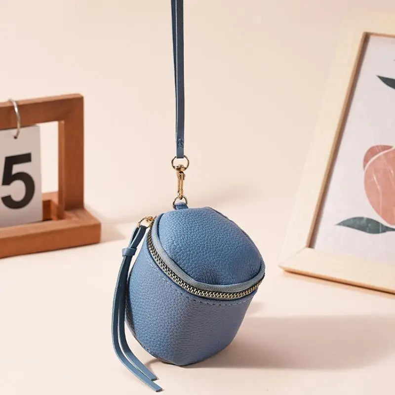 Vintage PU Leather Cosmetic Bag – Zipper Travel Makeup Pouch