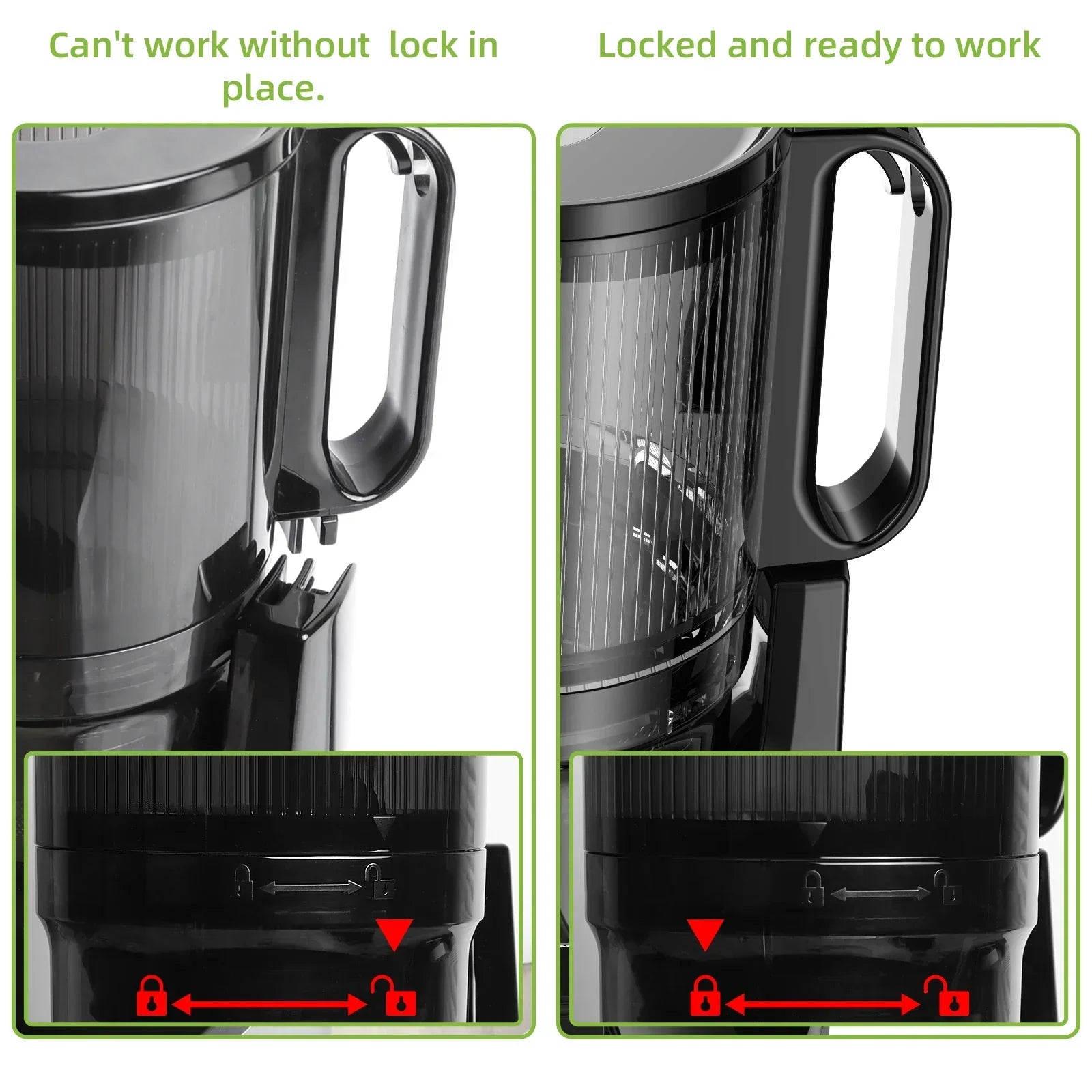 BioloMix Cold Press Juicer – 130mm Feed Chute, High Yield, BPA-Free Juicer BioloMix