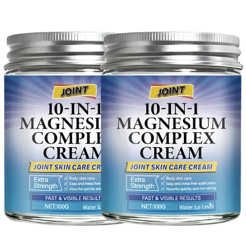 10-in-1 Magnesium Body Cream – Collagen & Retinol 100g