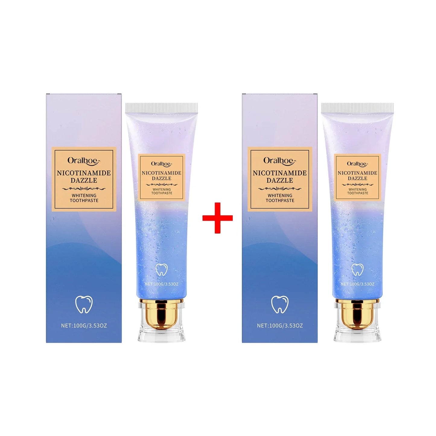 Oralhoe Nicotinamide Teeth Whitening Toothpaste 100g