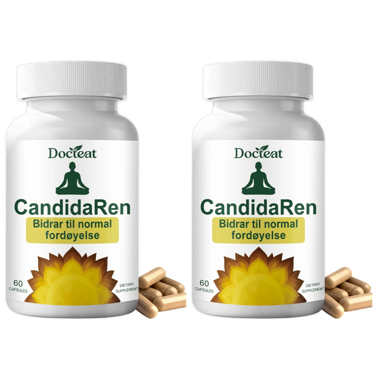 Digestive Wellness Formula – Caprylic Acid, Oregano, Reishi & Aloe