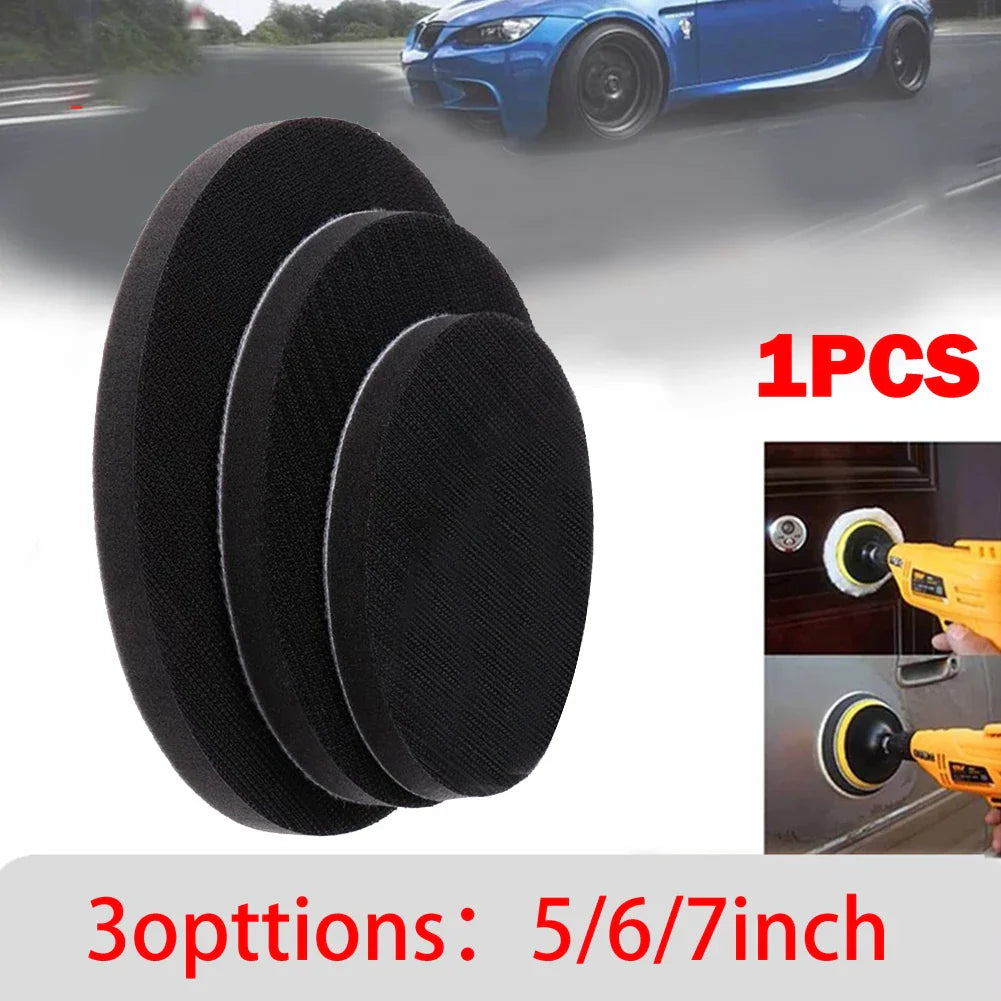5/6/7" Hook & Loop Sponge Interface Buffer Backing Pad | Sanders