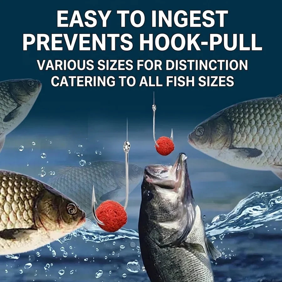 MIRAVEXL Scarlet Strike Red Boilies Carp Fishing Bait Lure