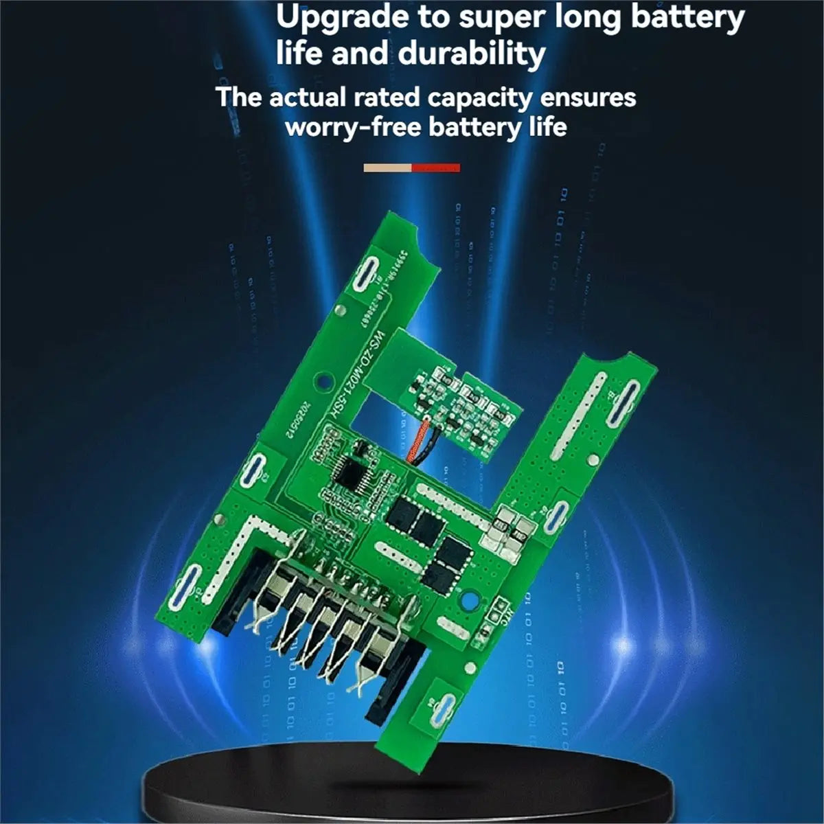 (ABDH) PCBA BMS Lithium Battery Protection Board for DeWALT 21700 Li- Battery 5-Cell Protection Circuit Board Peaceful Pleasures Health and Wellness