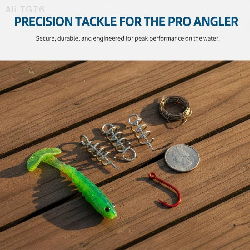 Stainless Steel Fishing Centering Pins Twist Lock 50pcs