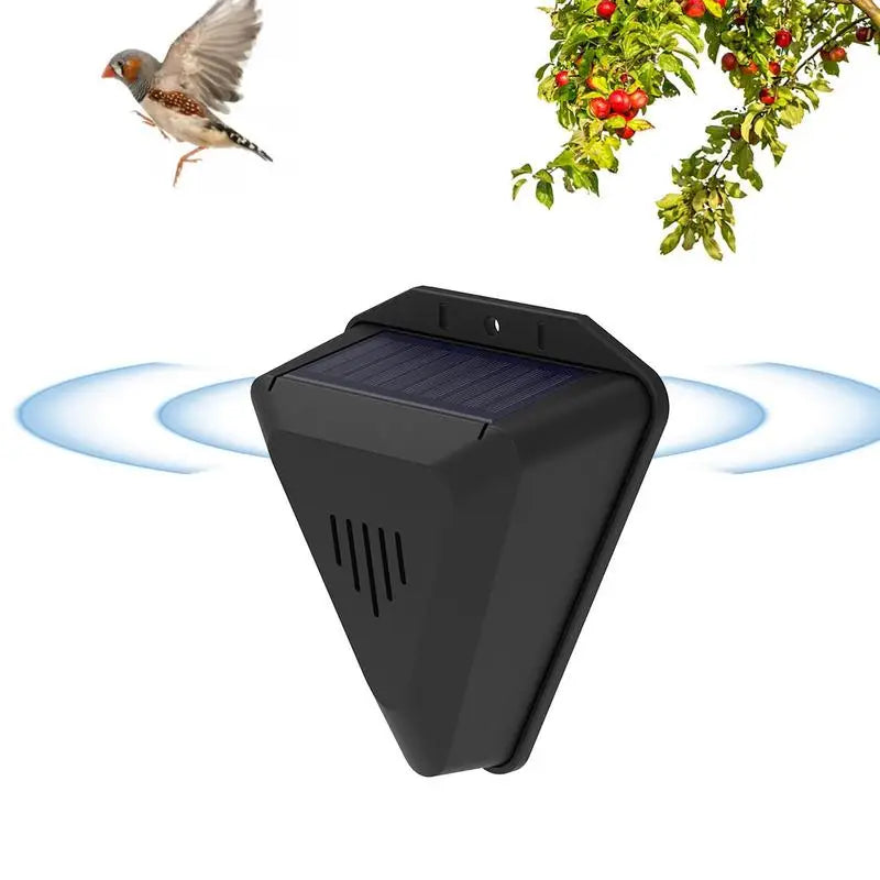 Solar Animal Repeller – 13 Sounds, Waterproof Bird Deterrent