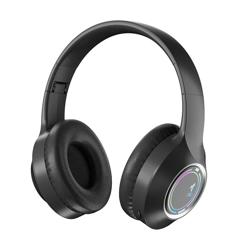 M3 LED Bluetooth 5.3 Gaming Headphones – Foldable ANC USB-C