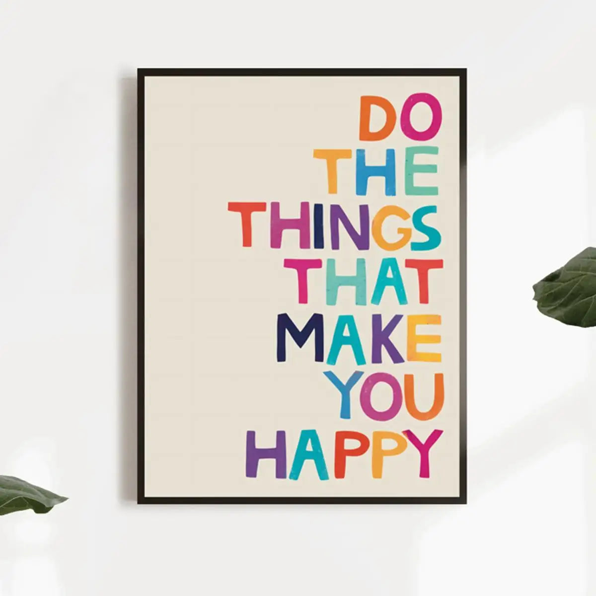 Inspirational Quote Canvas Poster | Motivational Wall Art Canvas Wall Art Peaceful Pleasures Health and Wellness ZLH4715 20x30cm No Frame