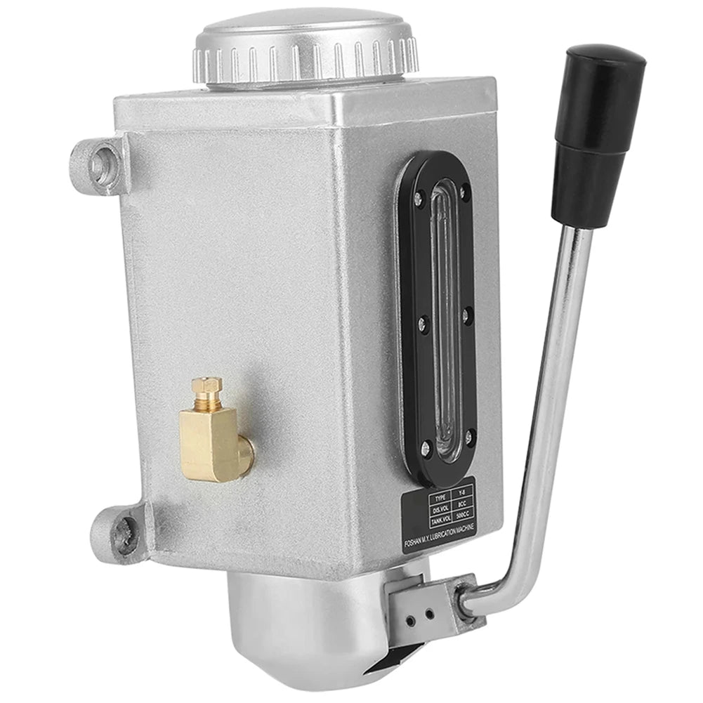 Manual Punching Lubrication Oiler Pump CNC Milling Machine Double Outlet Lathe Punching Machine Cutting Oil Pump Milling Machine Peaceful Pleasures Health and Wellness