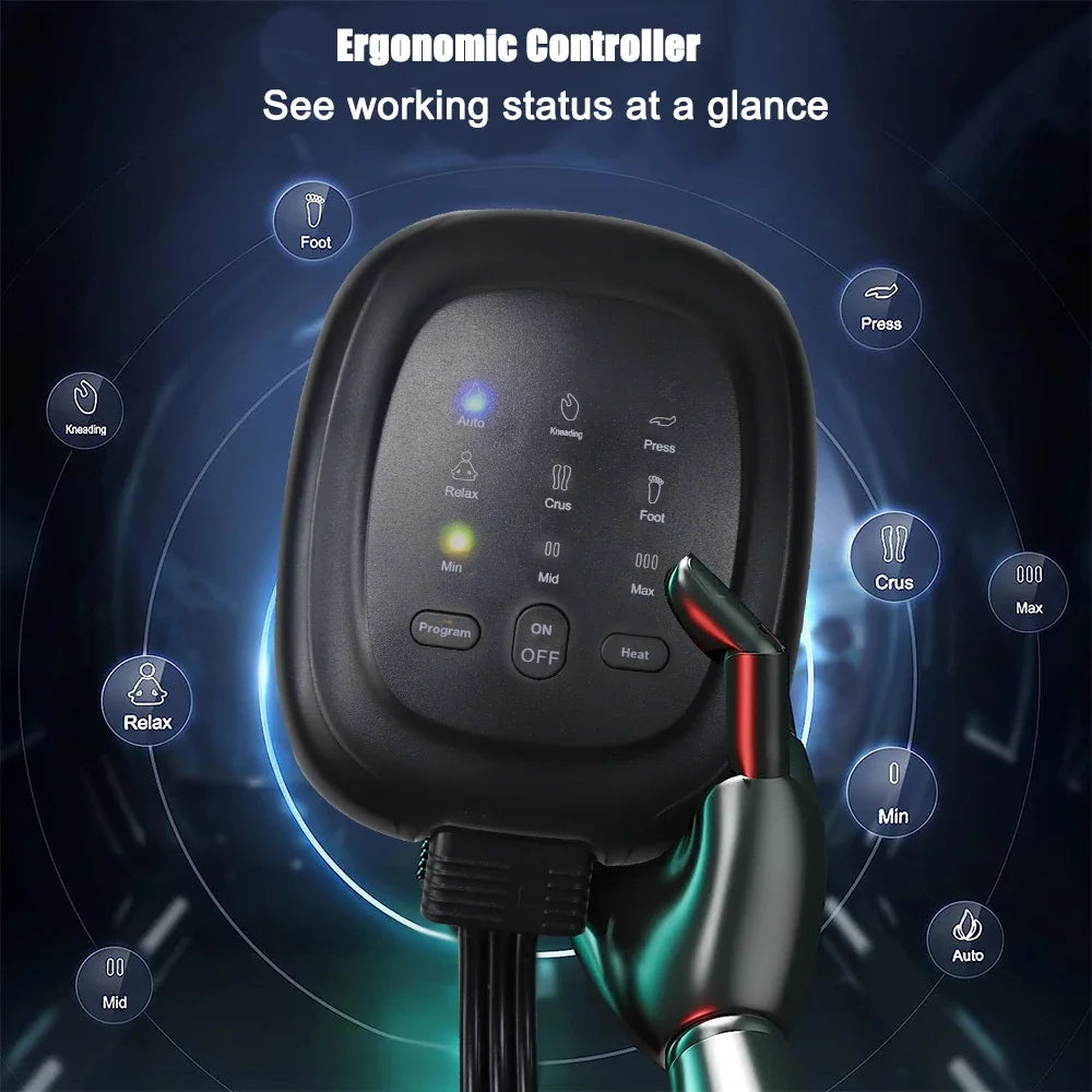 Air Compression Leg Massager – Calves, Ankles & Feet Recovery Boots