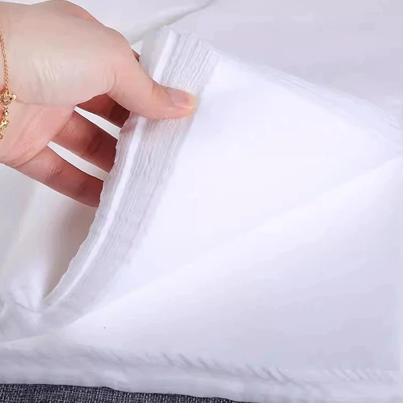 100pcs Disposable Beauty Salon Face Towel With Hole For Face Lying Pillow Massage Bed Hole Cross Lightweight Breathable Face Peaceful Pleasures Health and Wellness