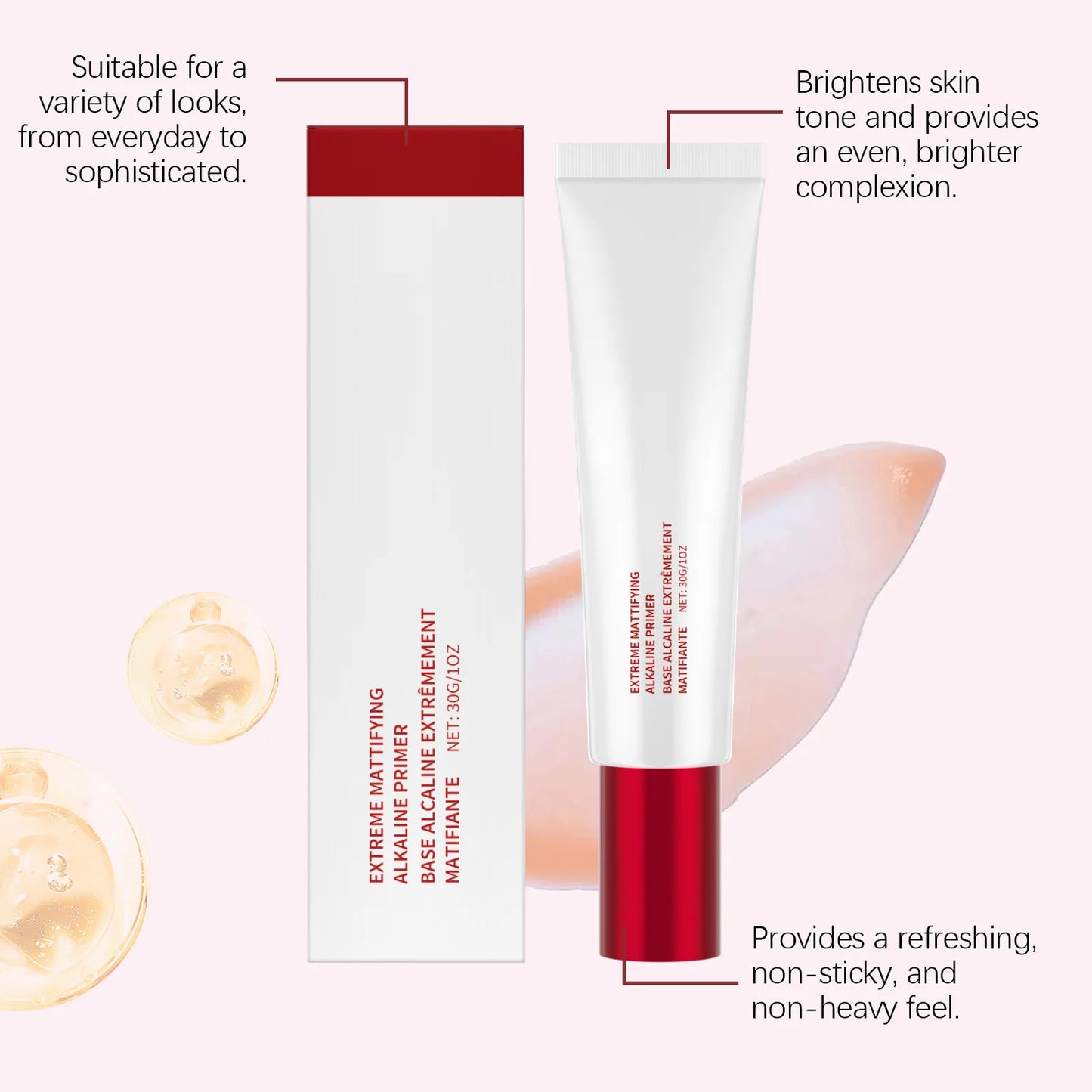 Hydrating Makeup Primer Cream – Pore Minimizing & Oil Control
