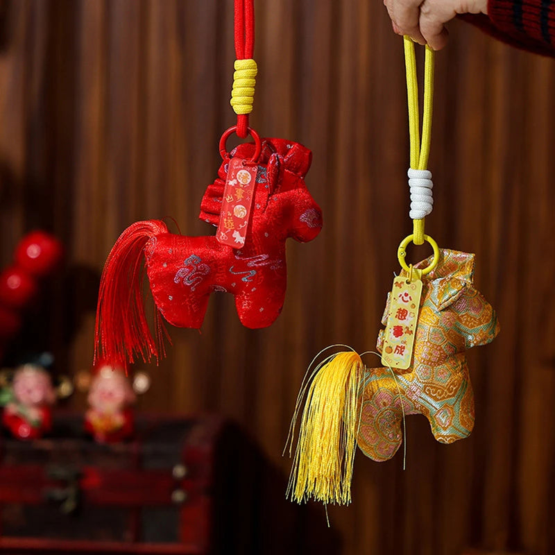 2026 Year of the Horse Chinese Zodiac Keychain & Bag Charm