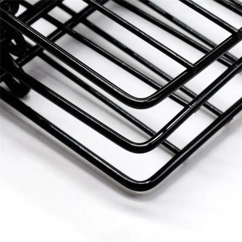 A36T-2X 3 Layers Stackable Cooling Rack Metal Cake Cookie Biscuits Bread Cooling Rack Net Mat Holder Dry Cooler For Cooking Peaceful Pleasures Health and Wellness