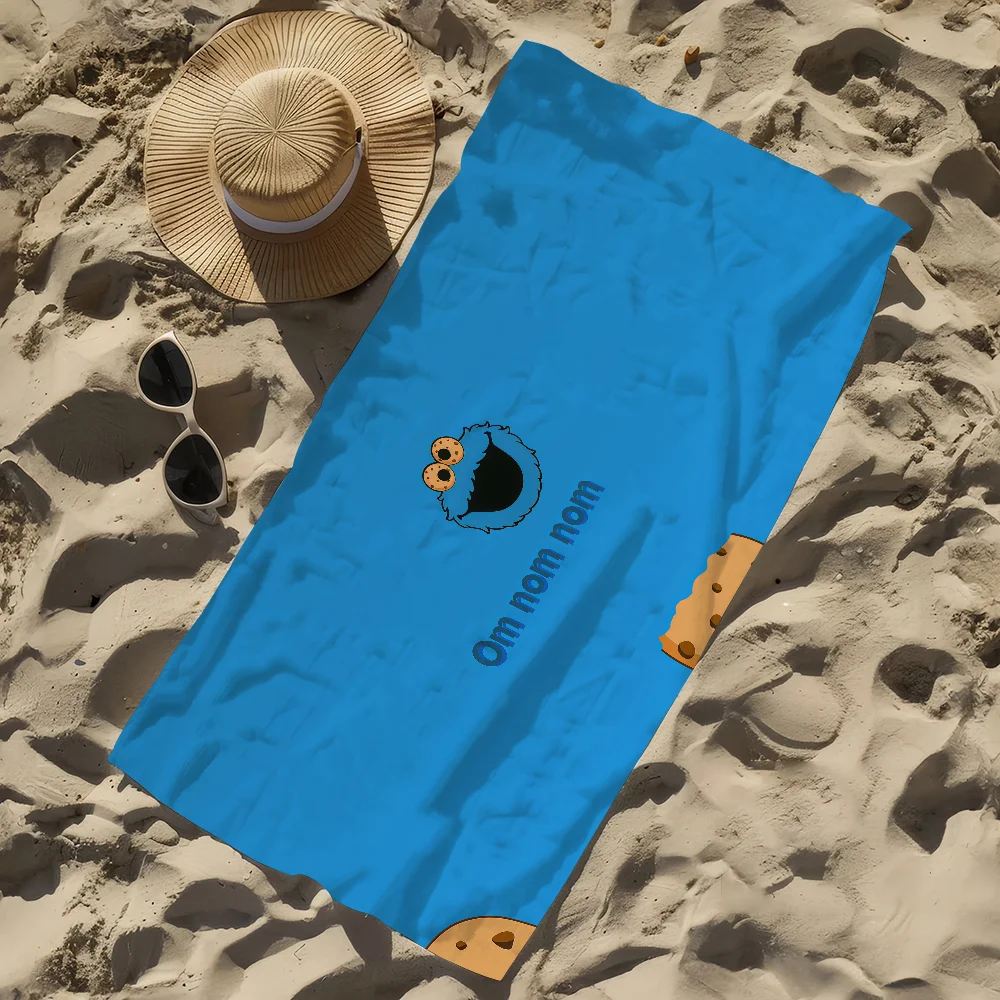 Cookie Monster Quick-Dry Beach Towel | Gym, Travel & Spa