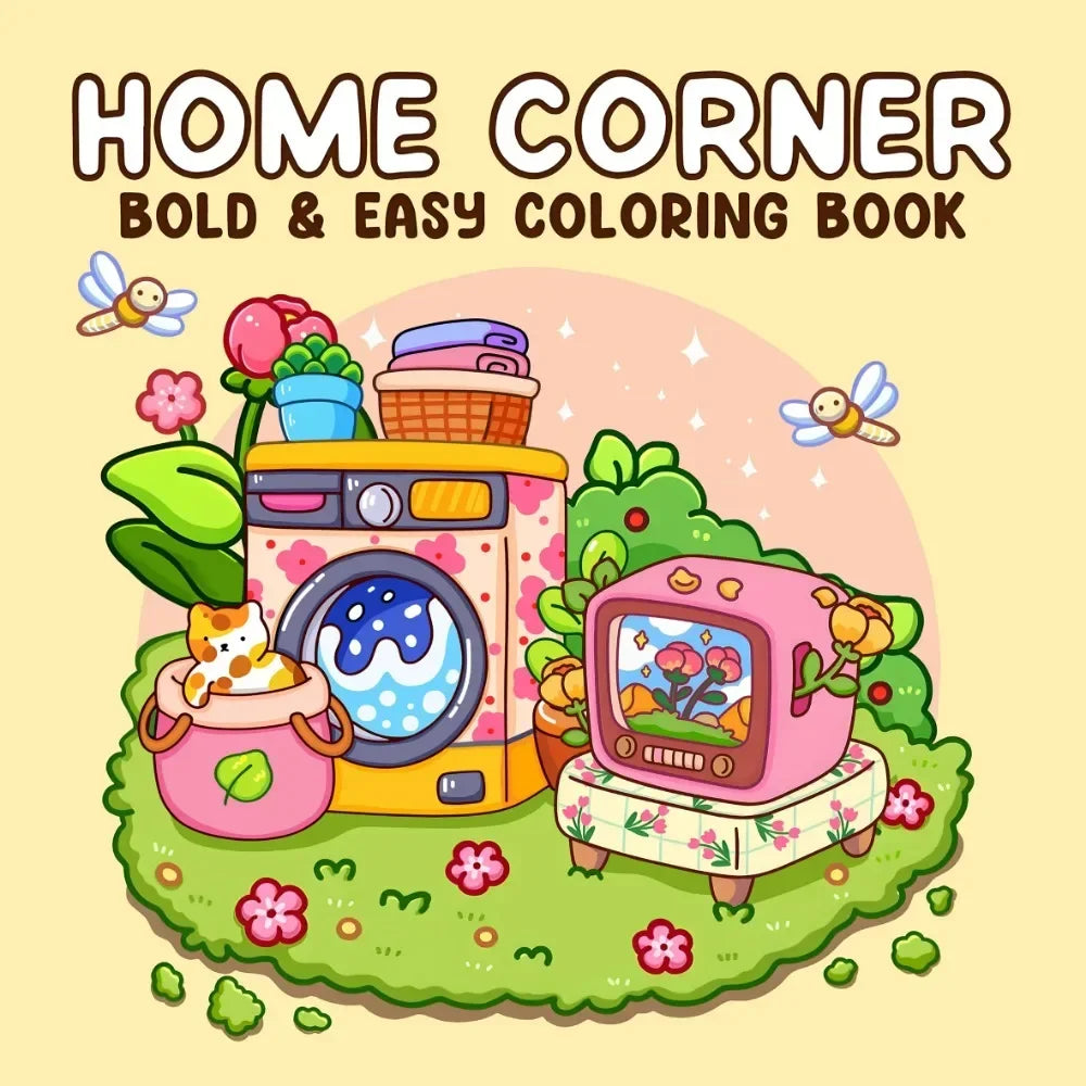 Coloring Book Adults Kids How Draw Patterns Easy Fun Step-by-step