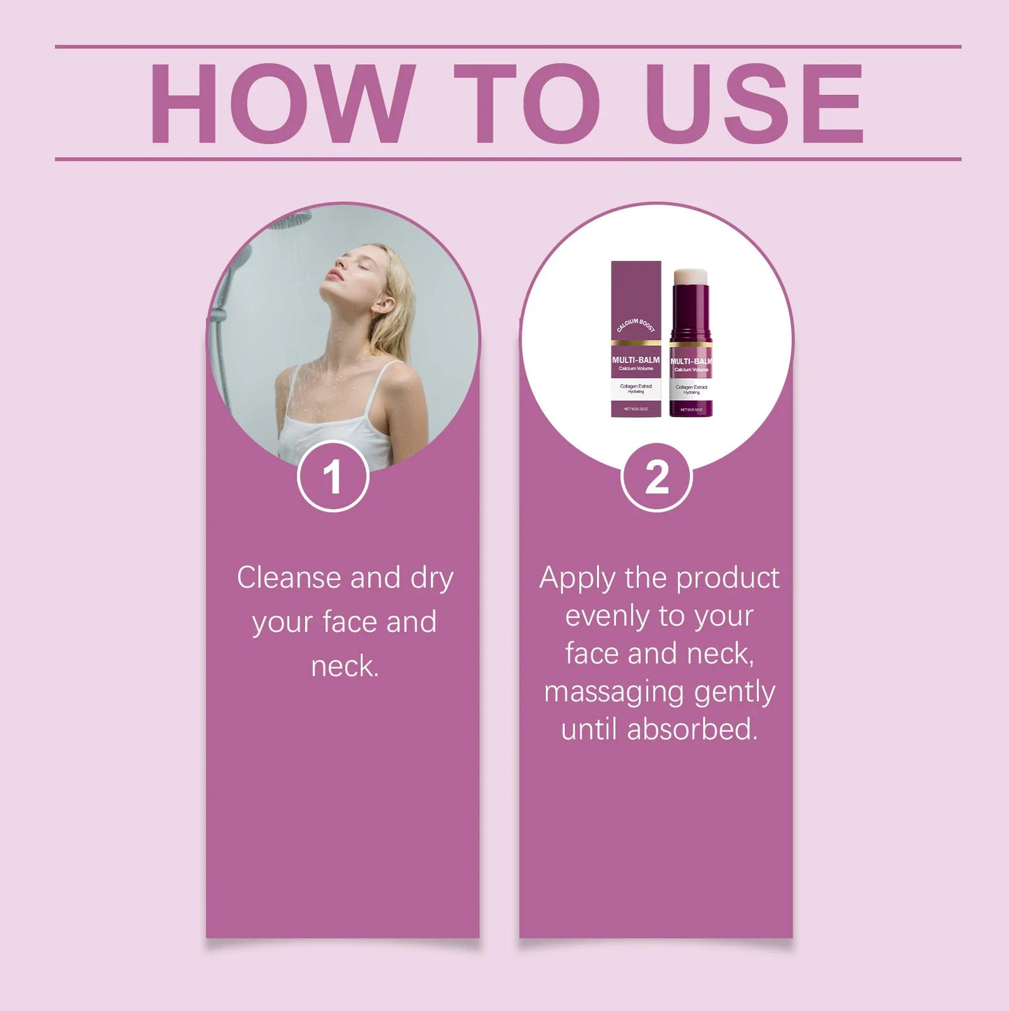 Anti-Aging Calcium Multi Balm Stick | Firming Moisturizer