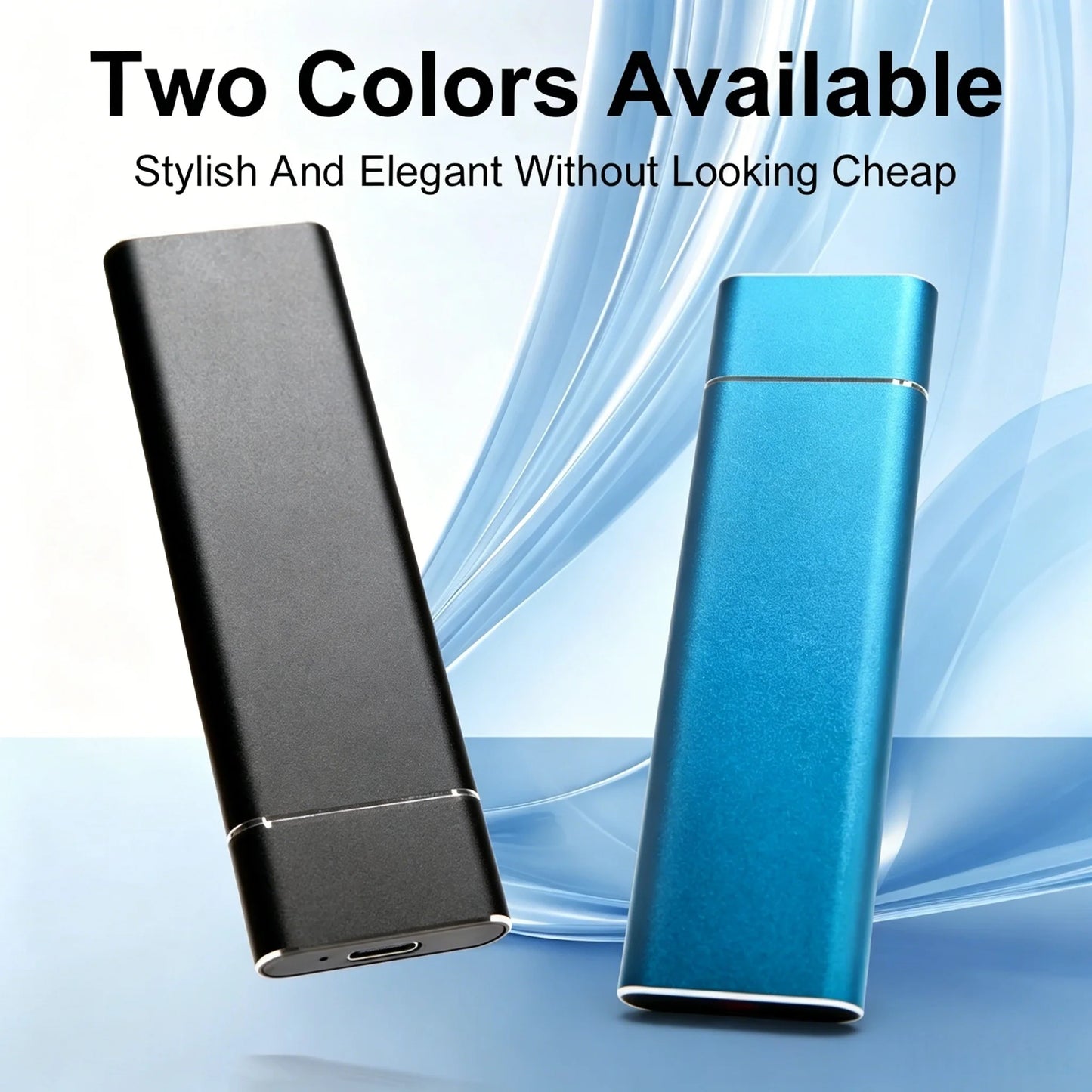 EOENKK 2TB Portable SSD USB 3.1 Type-C External Drive