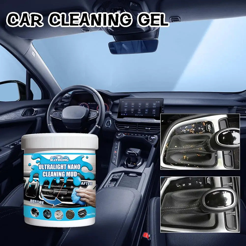 Car Air Vent cleaning soft glue Magic Dust Cleaner Gel Office Gap Wash Mud Removal Rubber Auto Interior Cleaning Peaceful Pleasures Health and Wellness