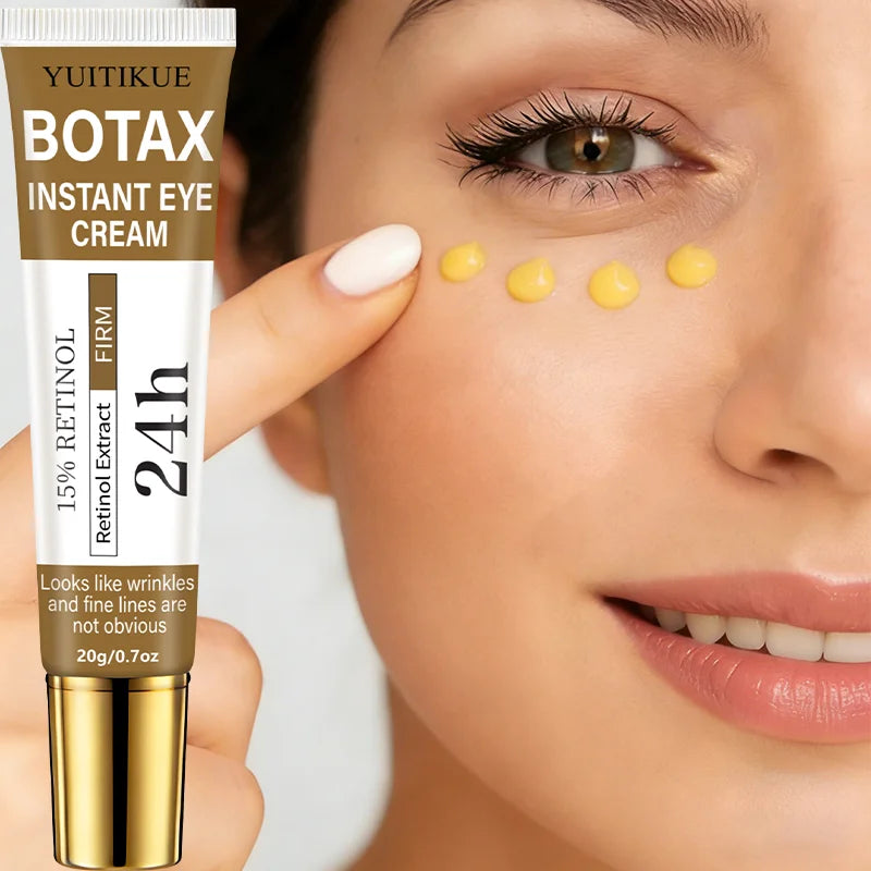 YUITIKUE Botax Instant Eye Cream | 15% Retinol Extract | 24h Firming Formula For Reducing The Look Of Wrinkles & Fine Lines 20g Peaceful Pleasures Health and Wellness