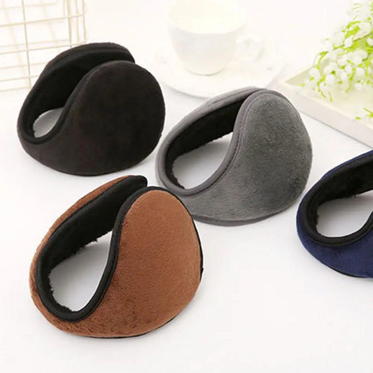 2-Pack Winter Plush Earmuffs – Warm, Foldable & Unisex Winter Earmuffs Oasis Select
