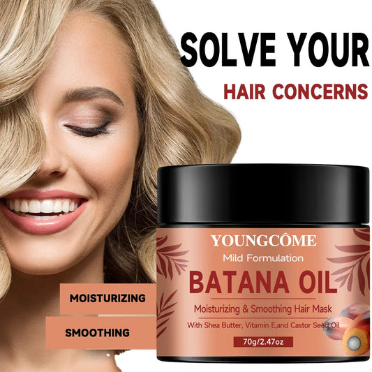 YOUNGCOME Batana Oil Hair Mask – Natural Nourishing Mask 60g Hair Nourishing Mask Oasis Select