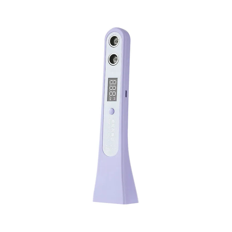 Ultrasonic Digital Height Measuring Ruler High Accuracy Portable Height Measuring Device Electronic Height Ruler for Children Peaceful Pleasures Health and Wellness PURPLE